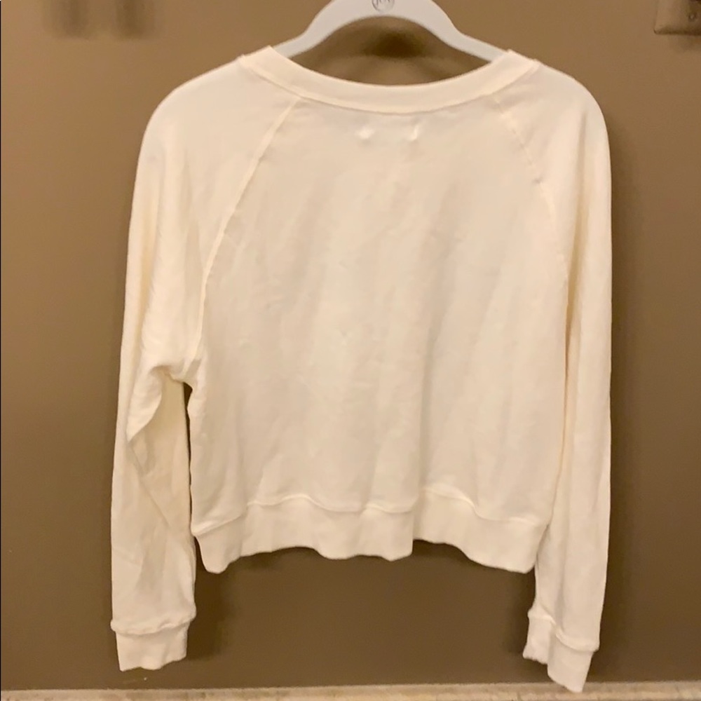 NWT Women’s Crop Sweatshirt- Good Vibes🎀 - Picture 5 of 6